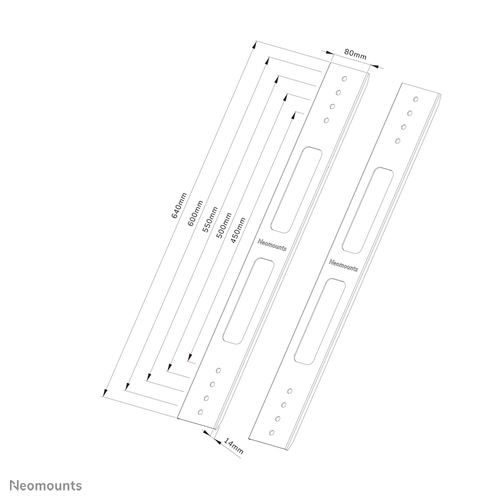 Neomounts by Newstar VESA extension kit